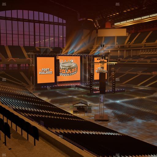 Lucas Oil Stadium - Section 334 Seat View