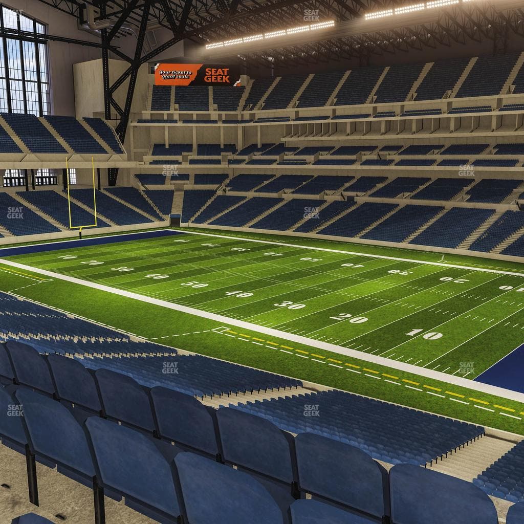 Lucas Oil Stadium - Section 335 Seat View