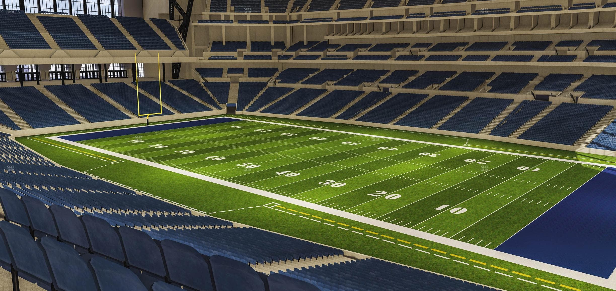 Lucas Oil Stadium - Section 335 Seat View