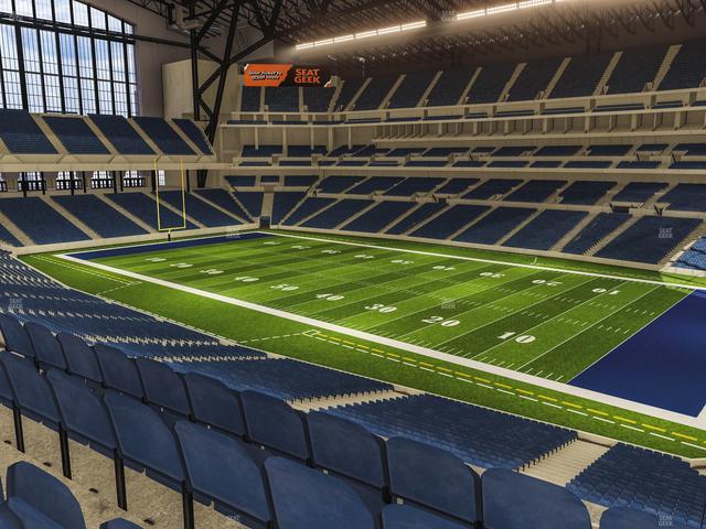 Lucas Oil Stadium - Section 335 Seat View