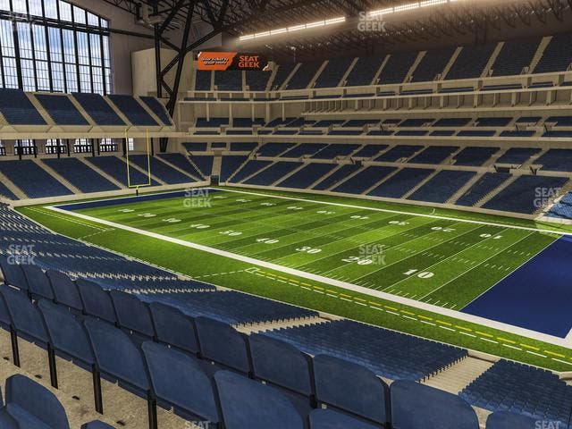 Lucas Oil Stadium - Section 335 Seat View