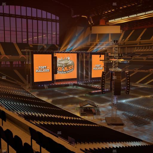 Lucas Oil Stadium - Section 335 Seat View