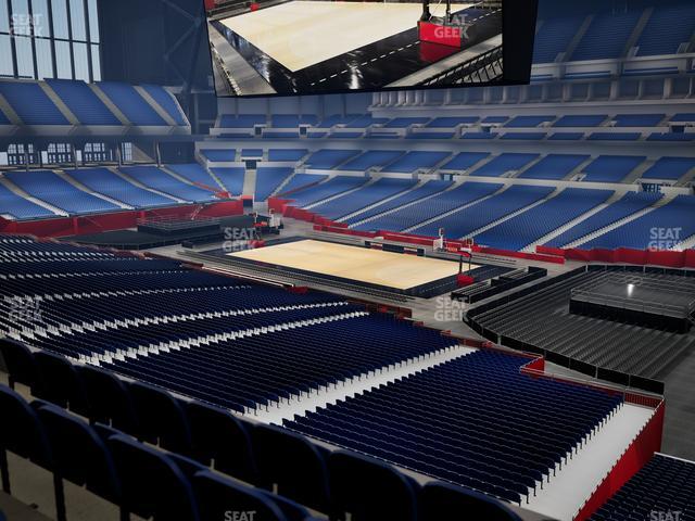 Lucas Oil Stadium - Section 335 Seat View