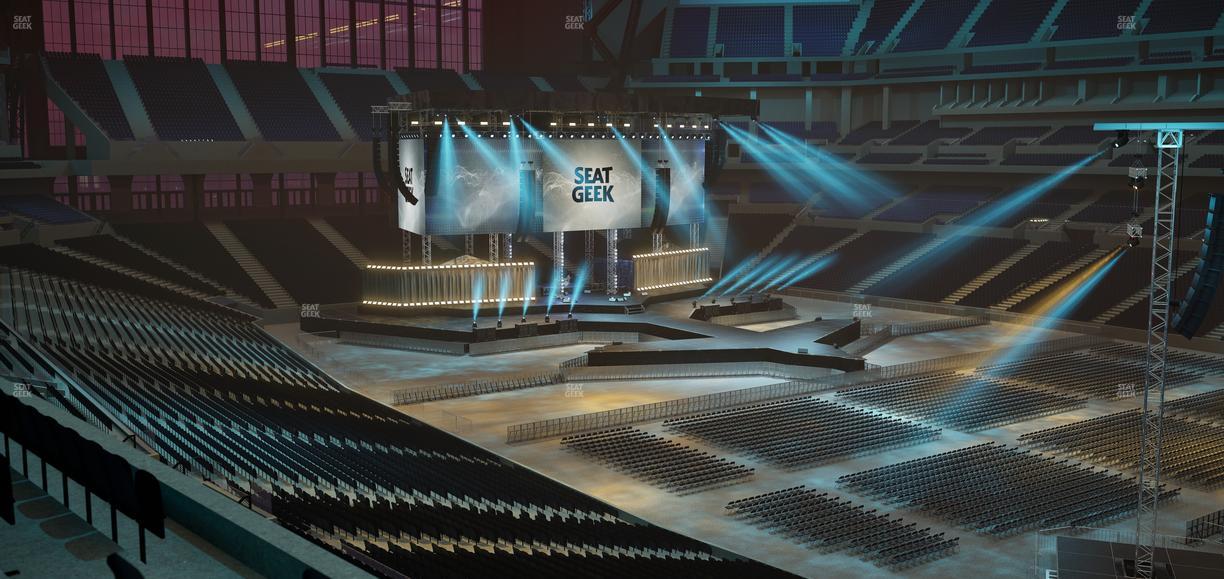 Lucas Oil Stadium - Section 335 Seat View