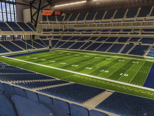 Lucas Oil Stadium - Section 336 Seat View