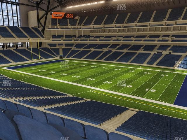 Lucas Oil Stadium - Section 336 Seat View
