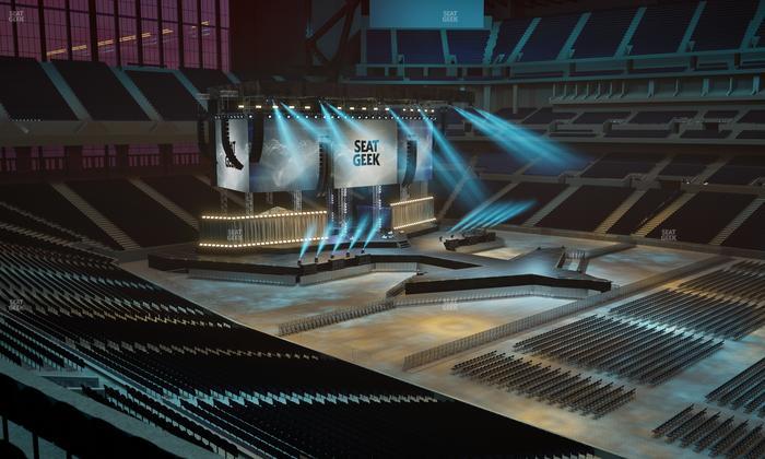 Lucas Oil Stadium - Section 337 Seat View