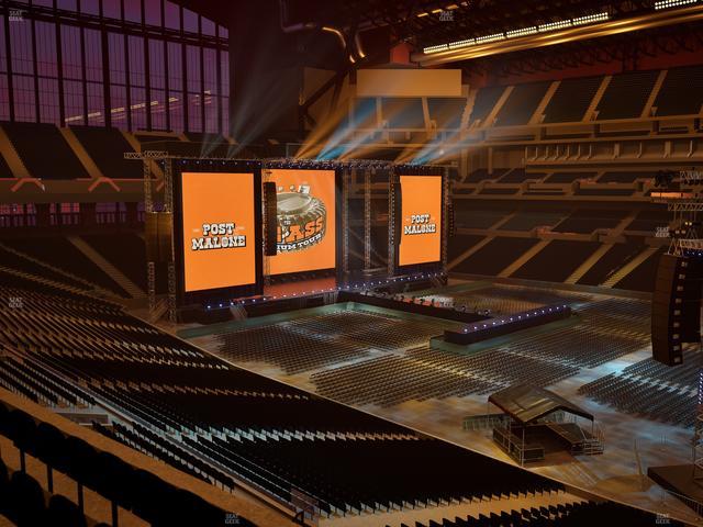 Lucas Oil Stadium - Section 337 Seat View Lucas Oil Stadium - Section 337 Seat View