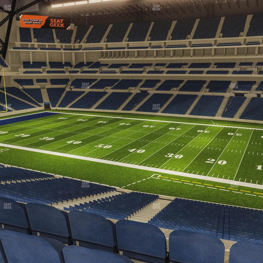 Lucas Oil Stadium - Section 337 Seat View