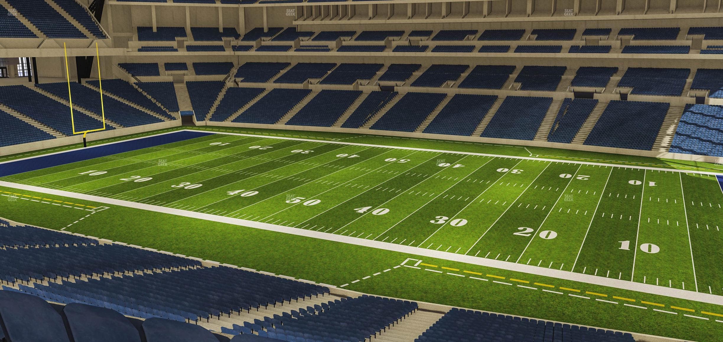 Lucas Oil Stadium - Section 337 Seat View