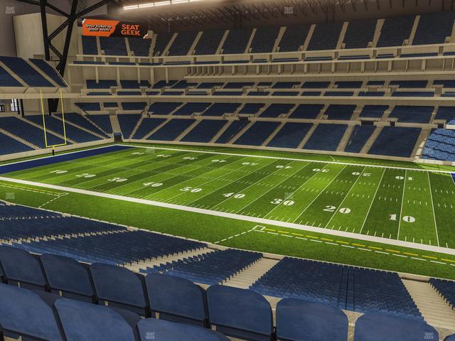 Lucas Oil Stadium - Section 337 Seat View