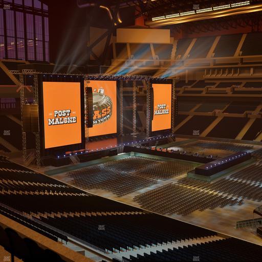Lucas Oil Stadium - Section 338 Seat View