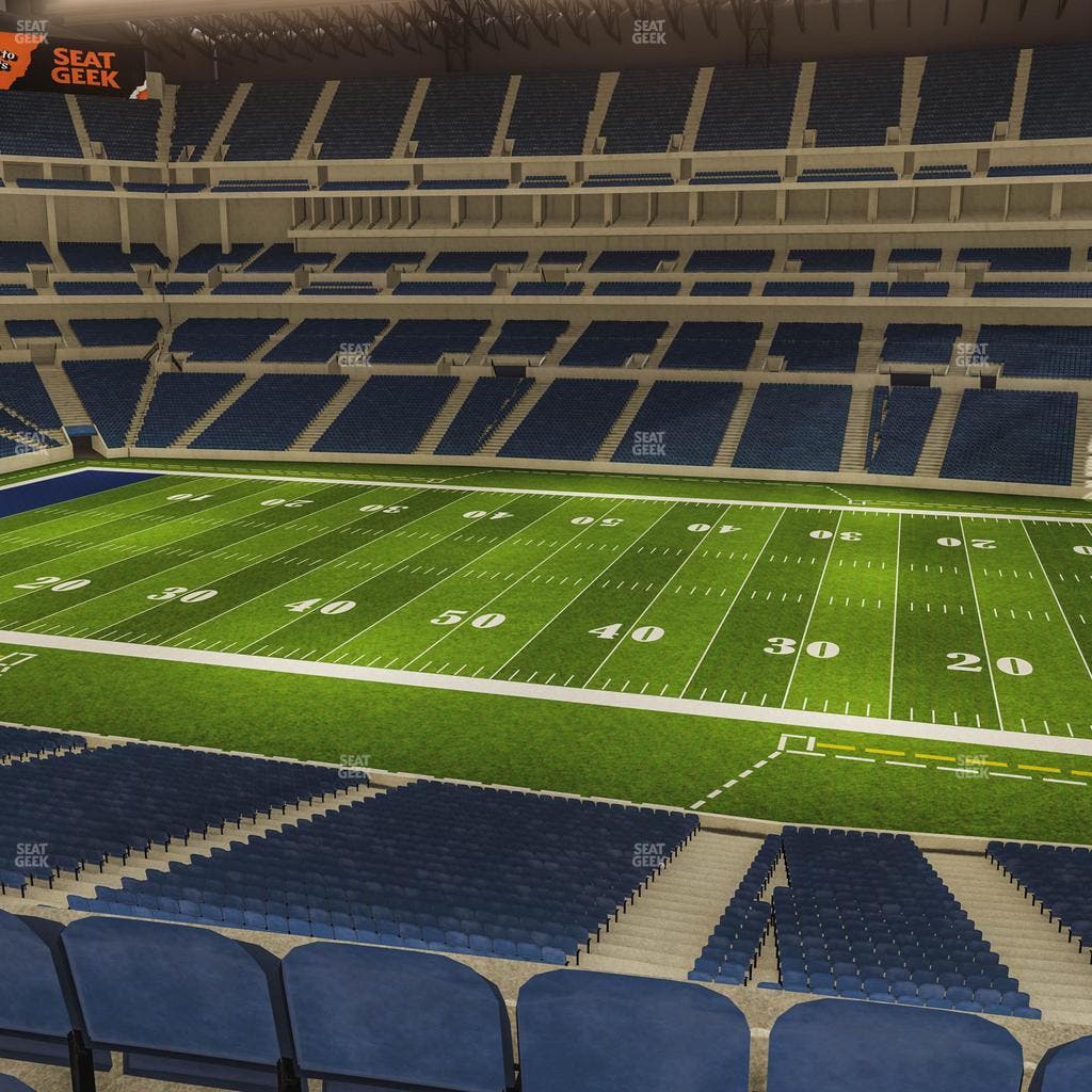 Lucas Oil Stadium - Section 338 Seat View