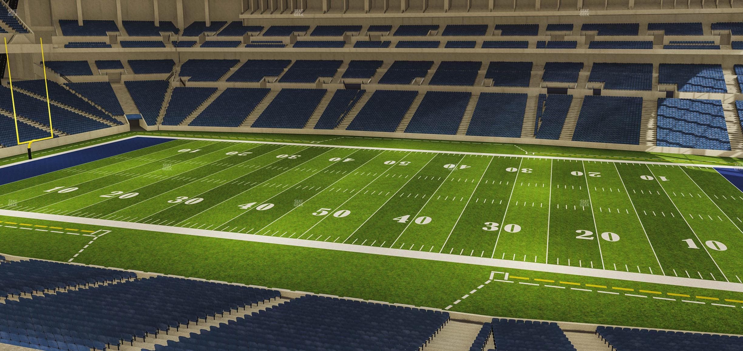 Lucas Oil Stadium - Section 338 Seat View