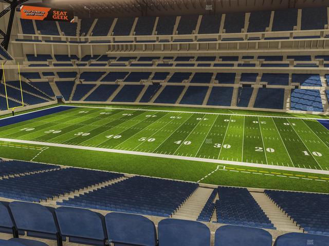 Lucas Oil Stadium - Section 338 Seat View