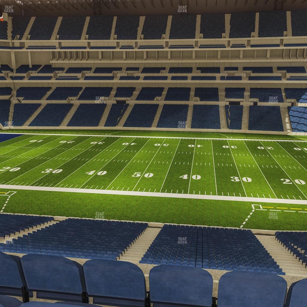 Lucas Oil Stadium - Section 339 Seat View