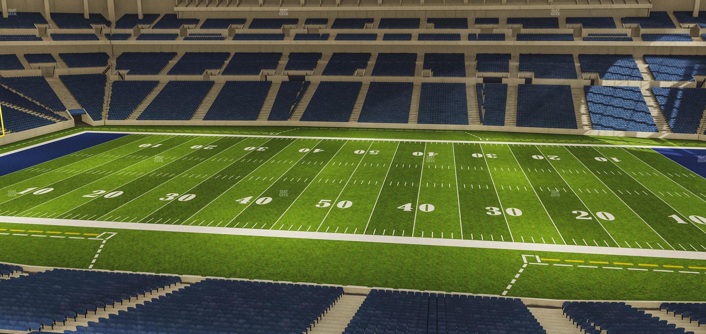Lucas Oil Stadium - Section 339 Seat View