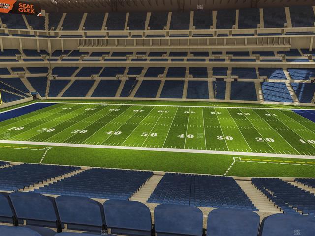 Lucas Oil Stadium - Section 339 Seat View