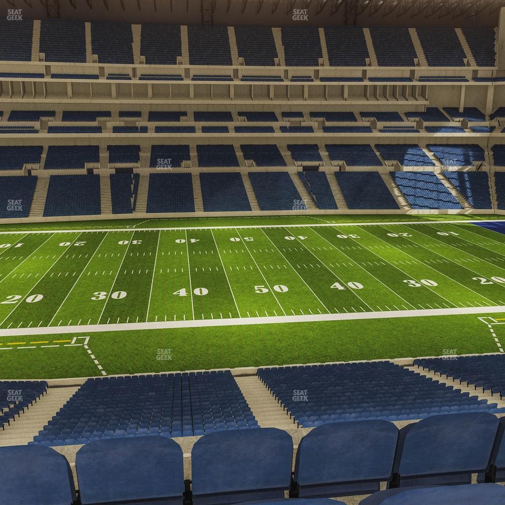 Lucas Oil Stadium - Section 341 Seat View
