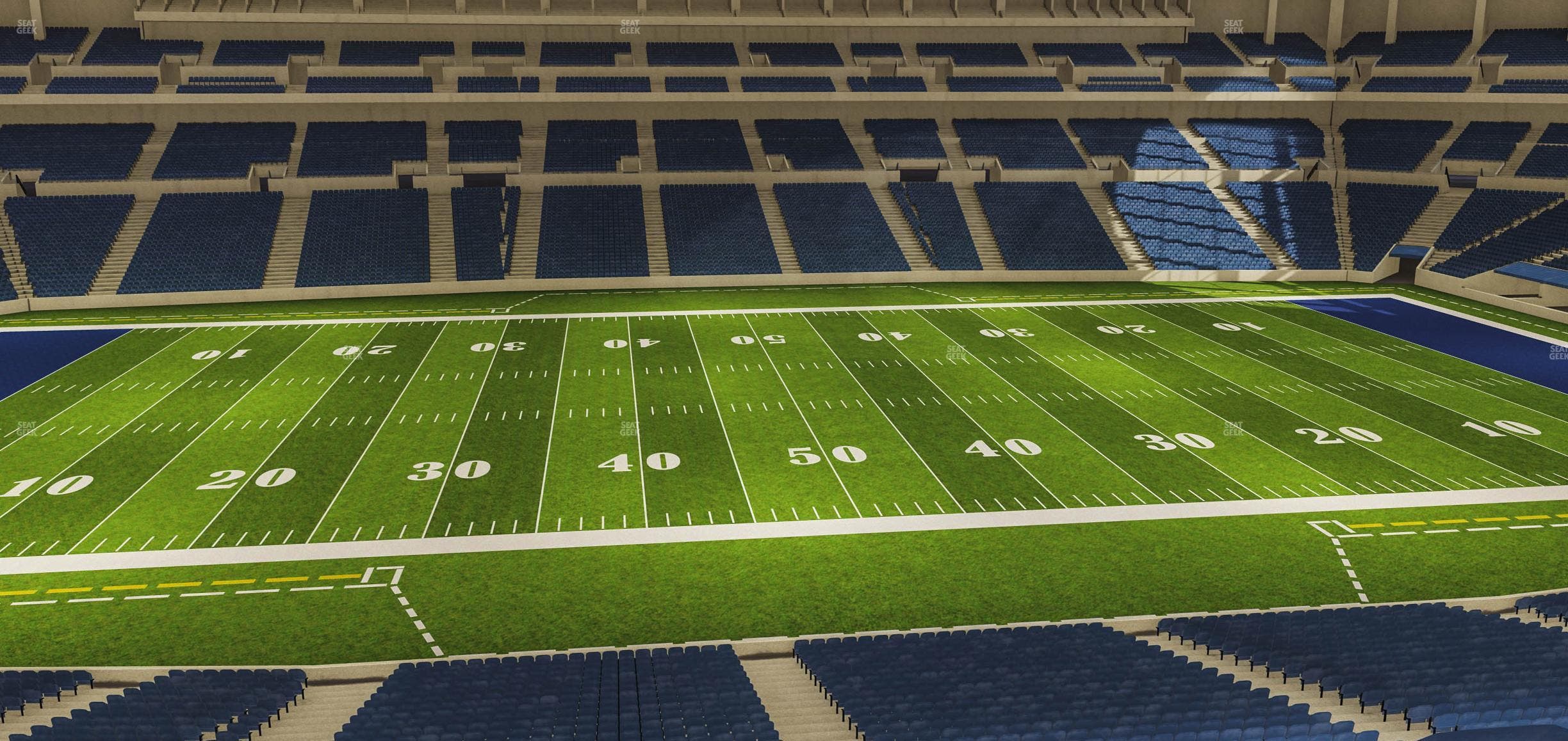 Lucas Oil Stadium - Section 341 Seat View
