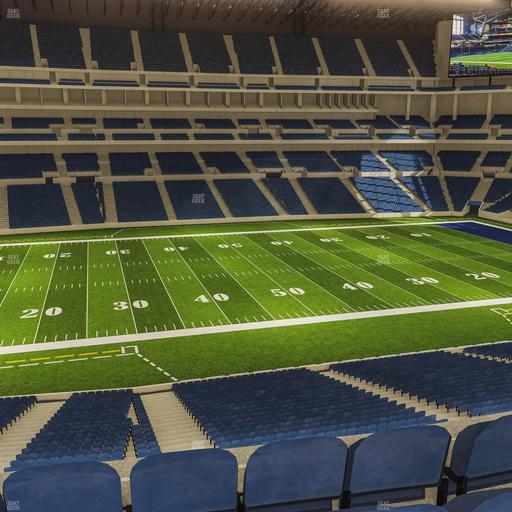 Lucas Oil Stadium - Section 342 Seat View