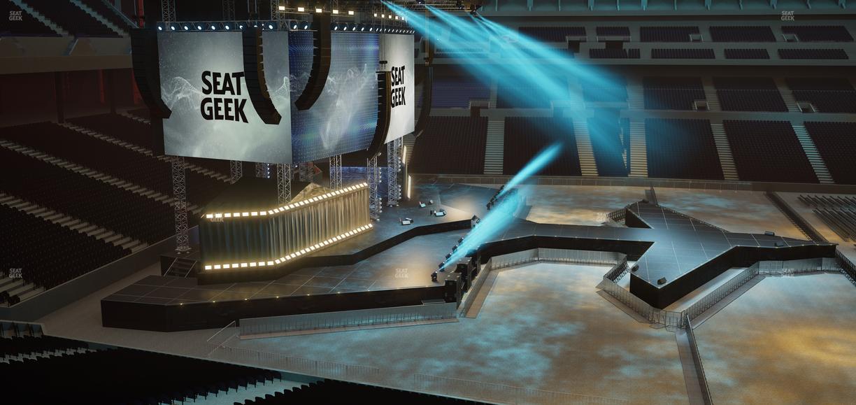 Lucas Oil Stadium - Section 343 Seat View