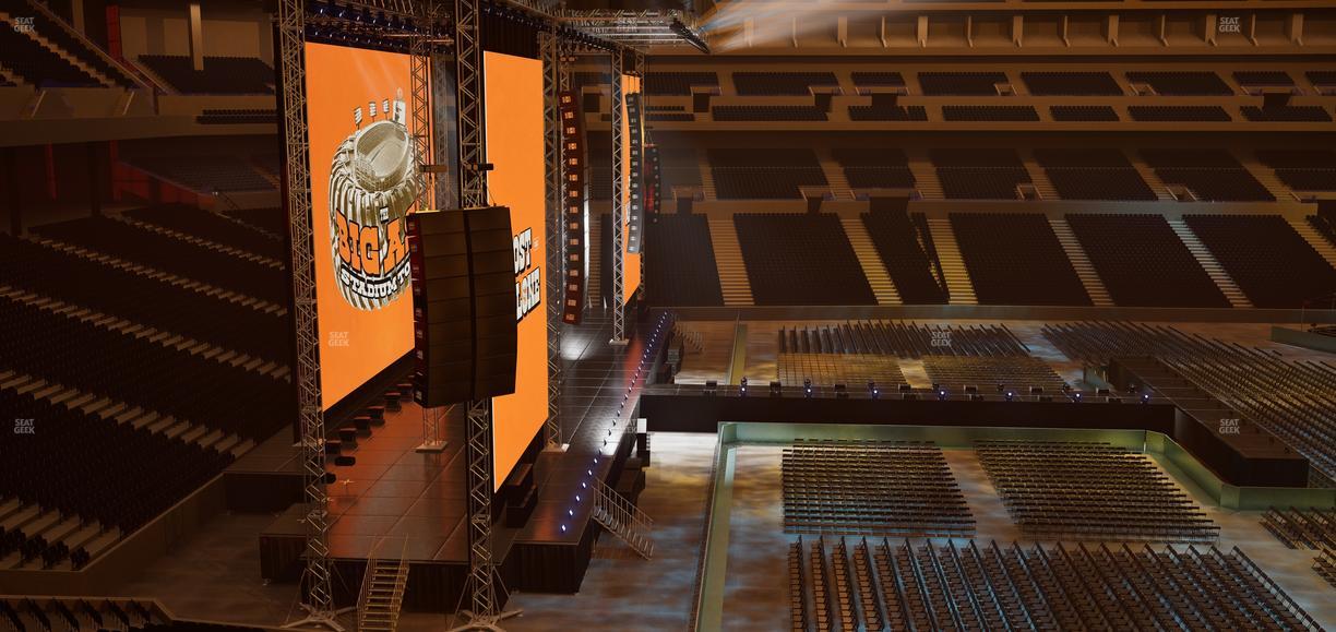 Lucas Oil Stadium - Section 344 Seat View