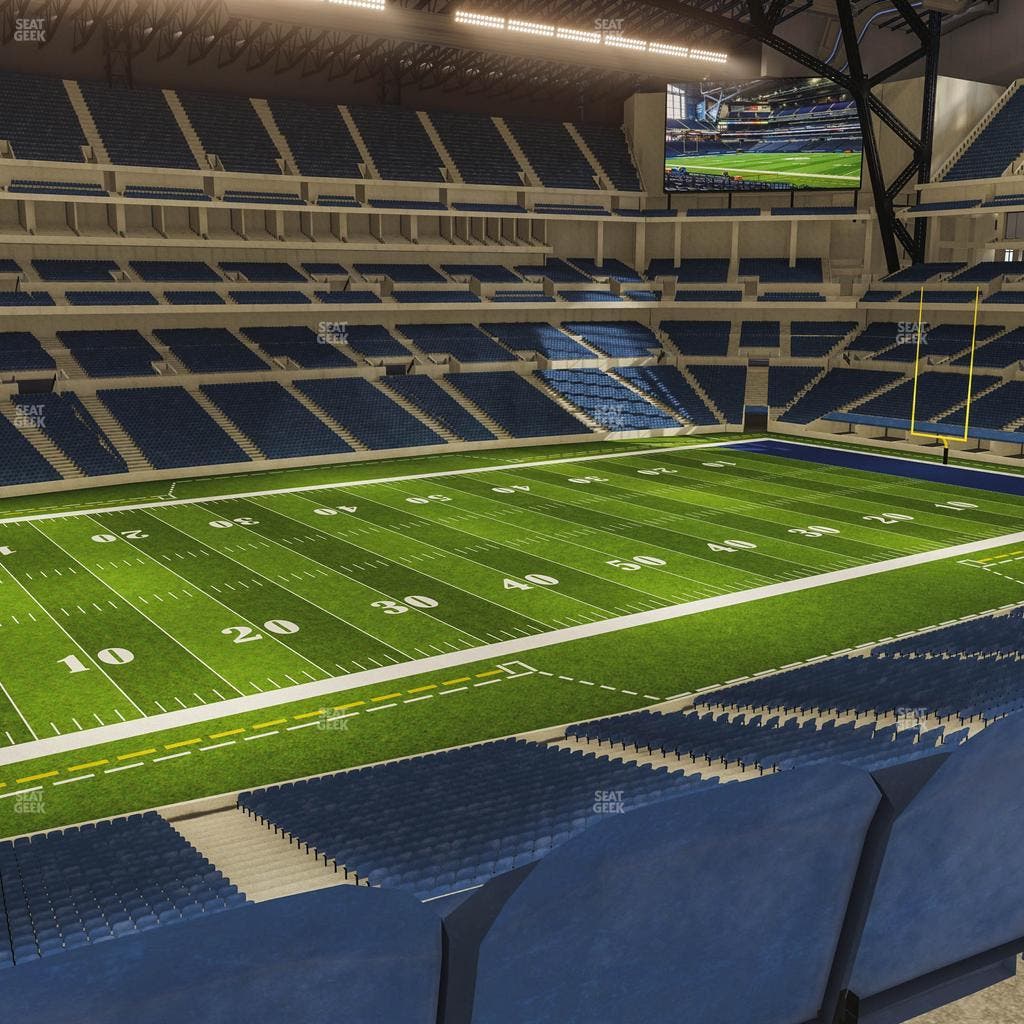 Lucas Oil Stadium - Section 344 Seat View