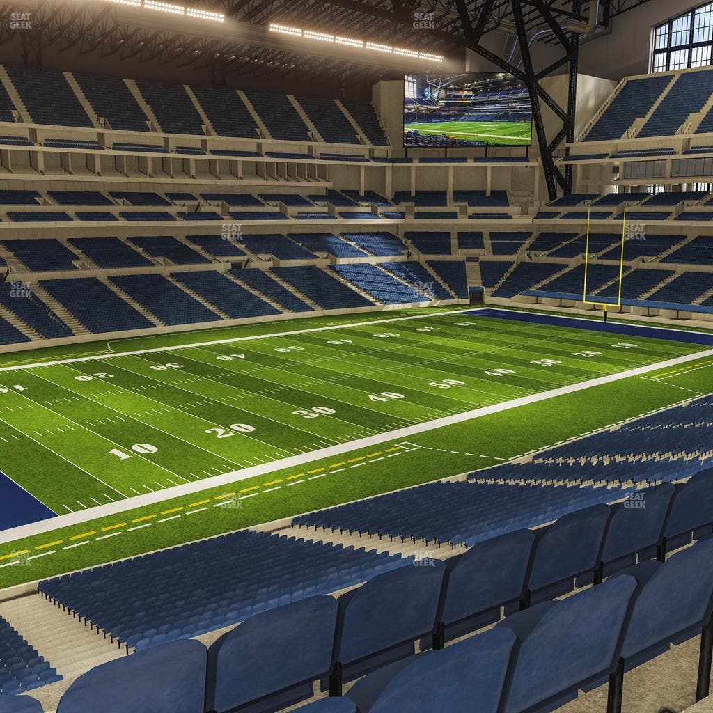 Lucas Oil Stadium - Section 345 Seat View