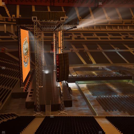 Lucas Oil Stadium - Section 345 Seat View