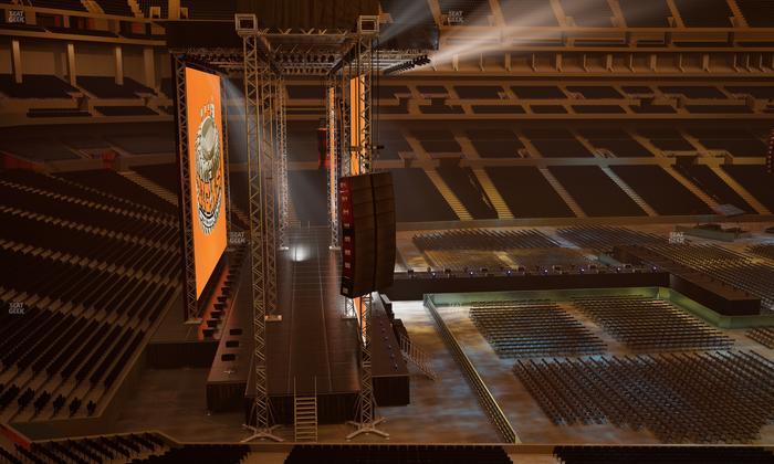 Lucas Oil Stadium - Section 345 Seat View