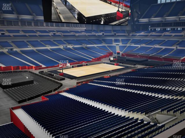 Lucas Oil Stadium - Section 345 Seat View