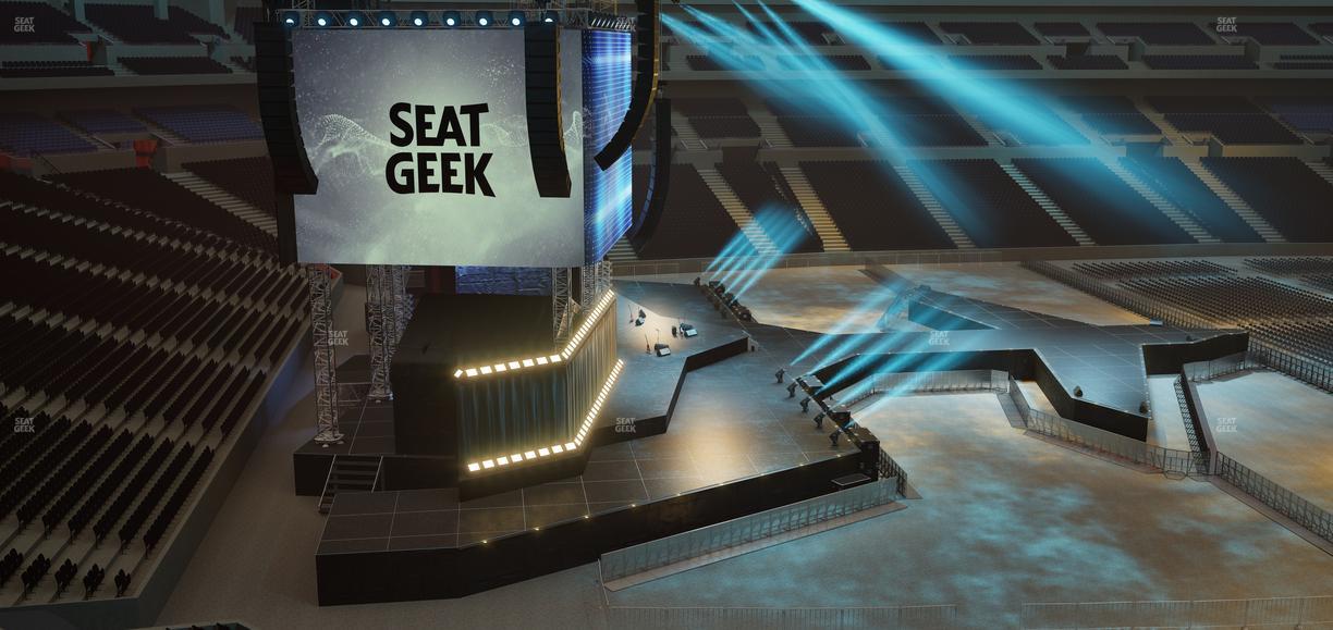 Lucas Oil Stadium - Section 345 Seat View