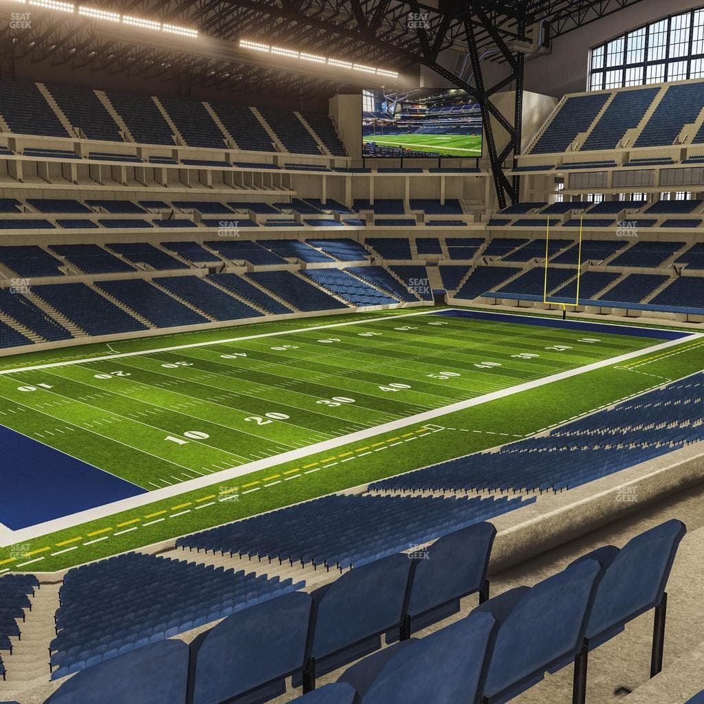 Lucas Oil Stadium - Section 346 Seat View