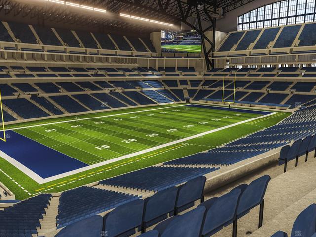 Lucas Oil Stadium - Section 346 Seat View