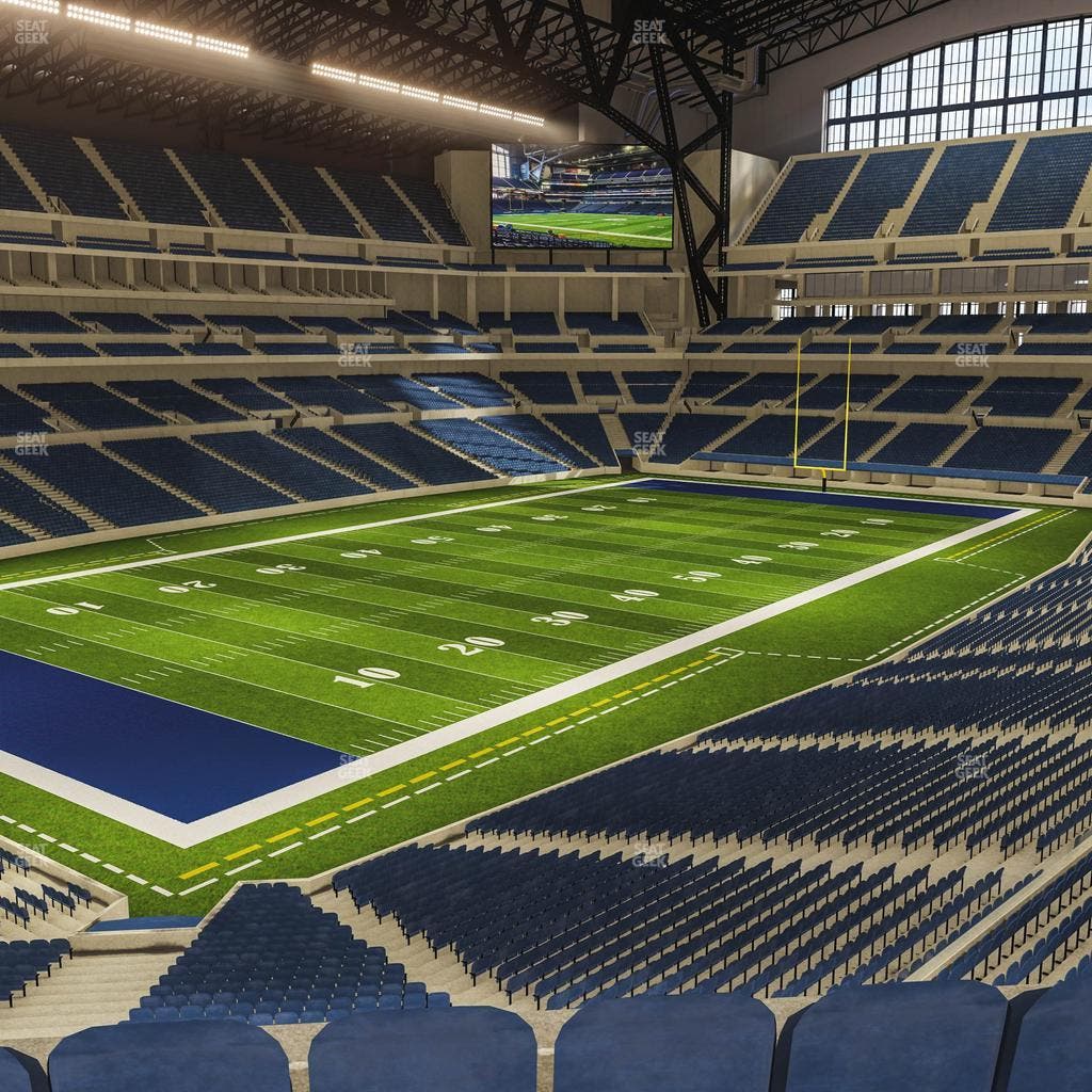 Lucas Oil Stadium - Section 347 Seat View