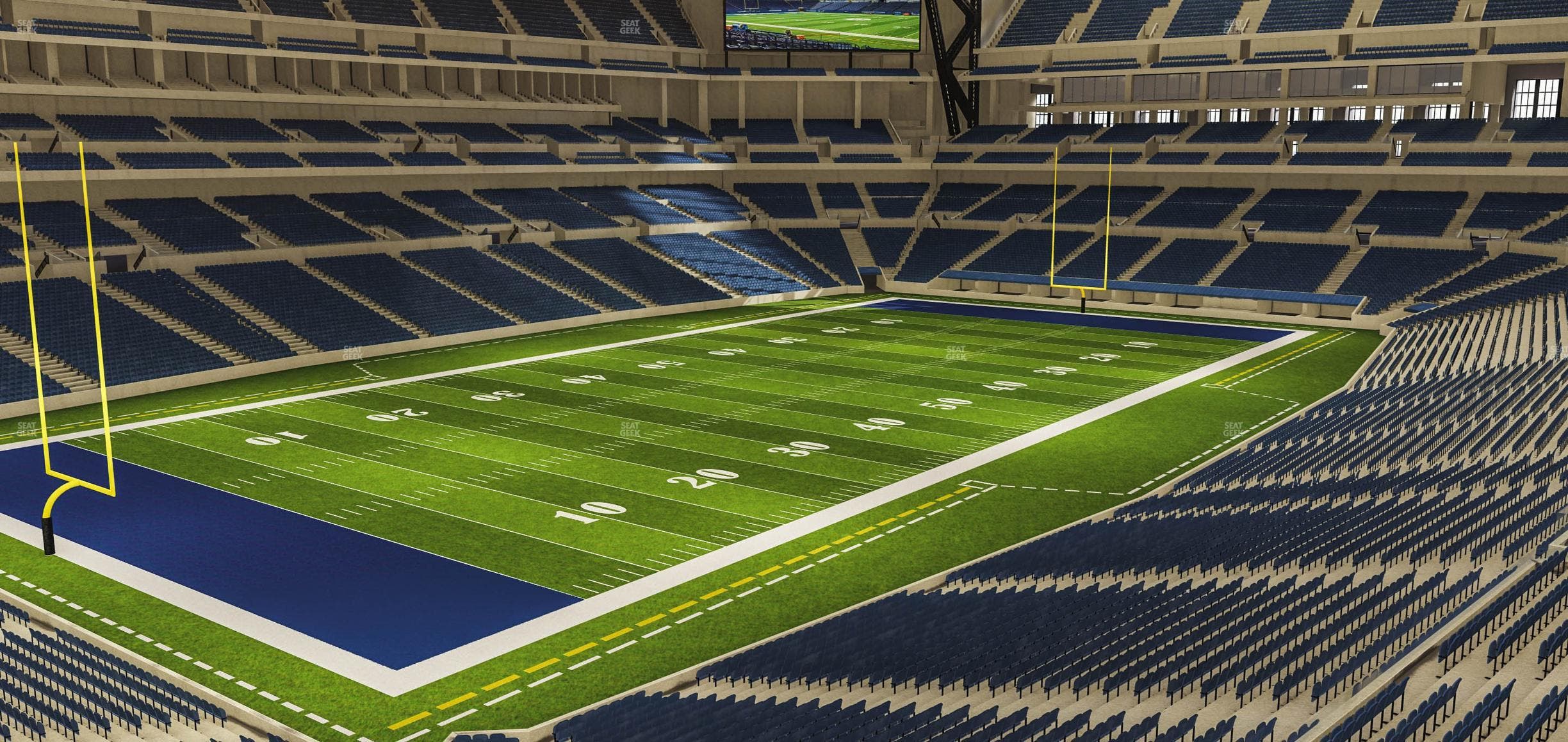 Lucas Oil Stadium - Section 347 Seat View