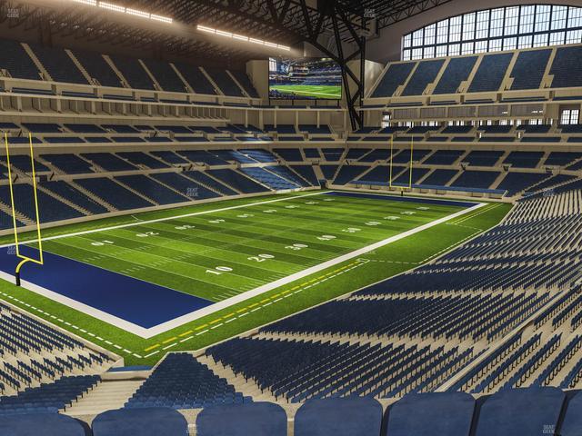 Lucas Oil Stadium - Section 347 Seat View