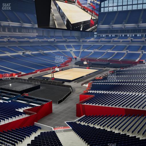 Lucas Oil Stadium - Section 349 Seat View