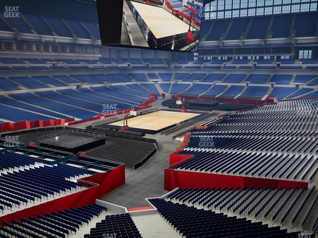 Lucas Oil Stadium - Section 349 Seat View