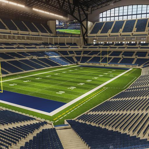 Lucas Oil Stadium - Section 349 Seat View