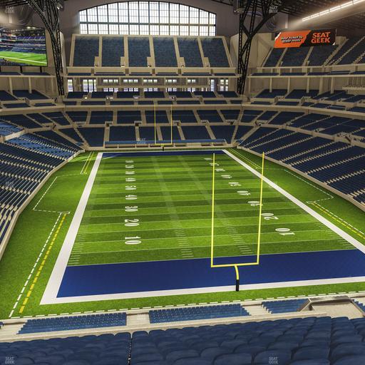 Lucas Oil Stadium - Section 401 Seat View