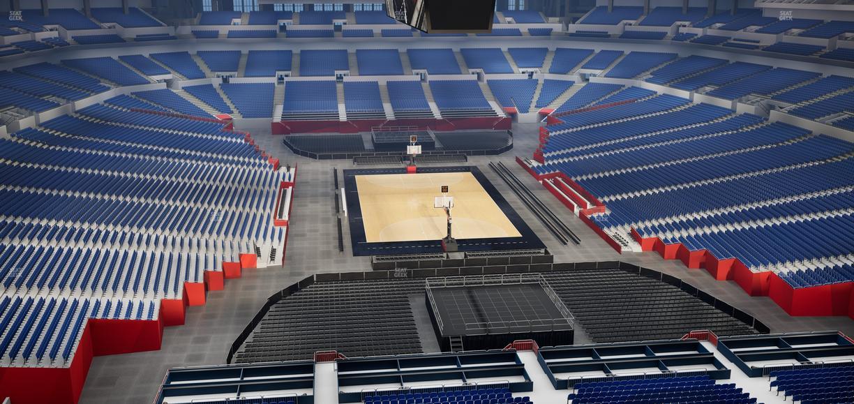 Lucas Oil Stadium - Section 401 Seat View