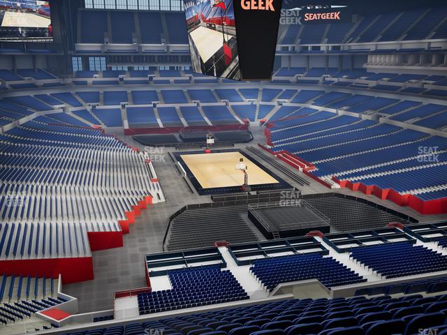 Lucas Oil Stadium - Section 402 Seat View