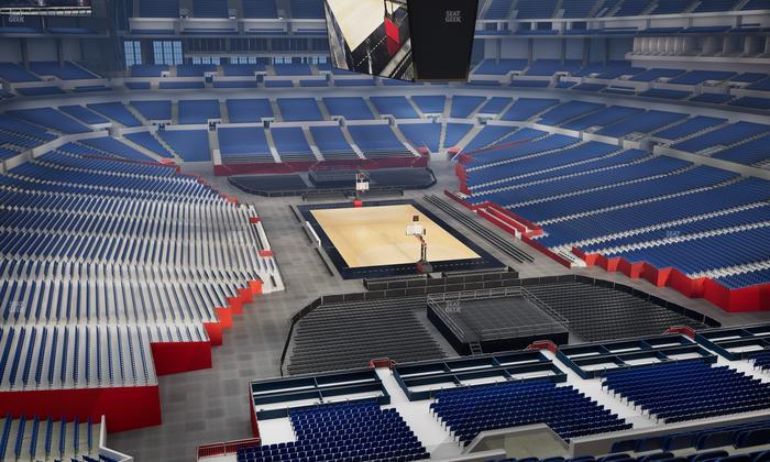 Lucas Oil Stadium - Section 402 Seat View