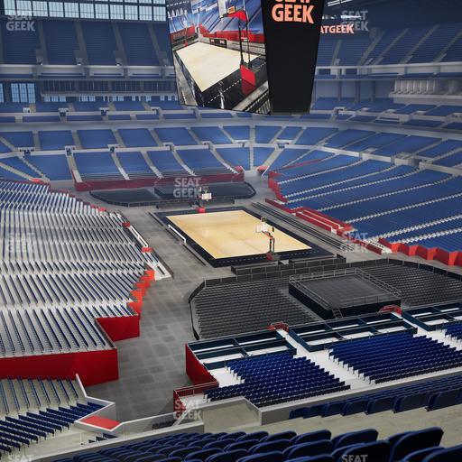 Lucas Oil Stadium - Section 403 Seat View