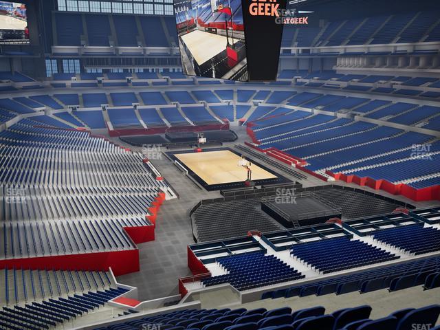 Lucas Oil Stadium - Section 403 Seat View