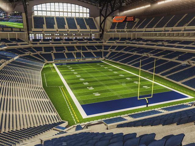 Lucas Oil Stadium - Section 403 Seat View