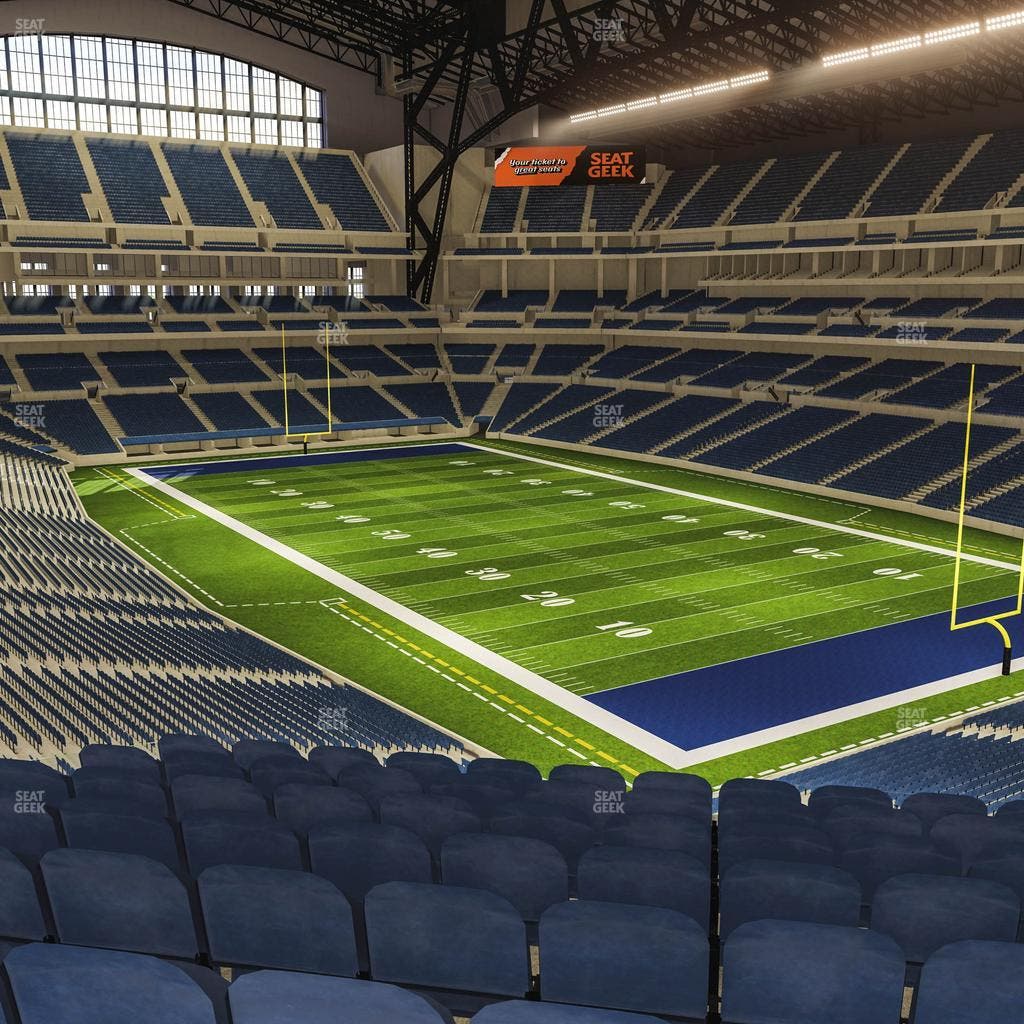 Lucas Oil Stadium - Section 404 Seat View
