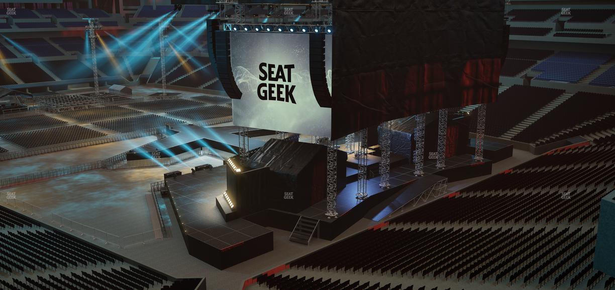 Lucas Oil Stadium - Section 404 Seat View